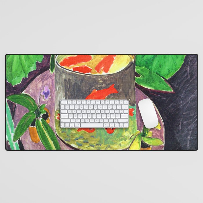 Henri Matisse Goldfish 1912 Desk Mat Gallery Image 1