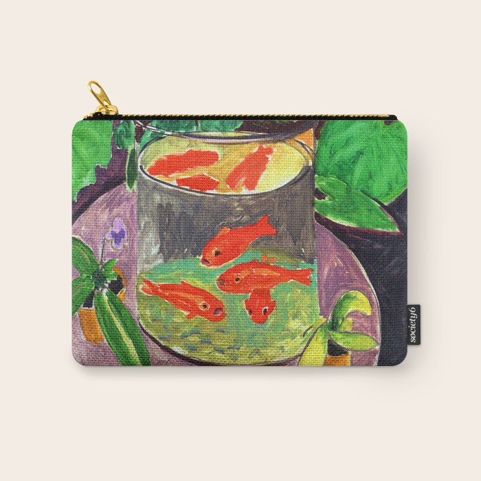 Henri Matisse Goldfish 1912 Carry All Pouch Gallery Image 1