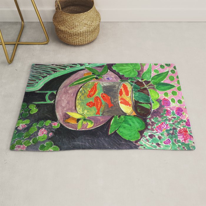 Henri Matisse Goldfish 1912 Rug Gallery Image 1