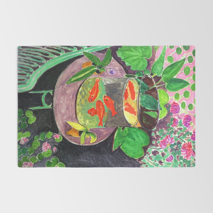 Henri Matisse Goldfish 1912 Rug Gallery Image 2