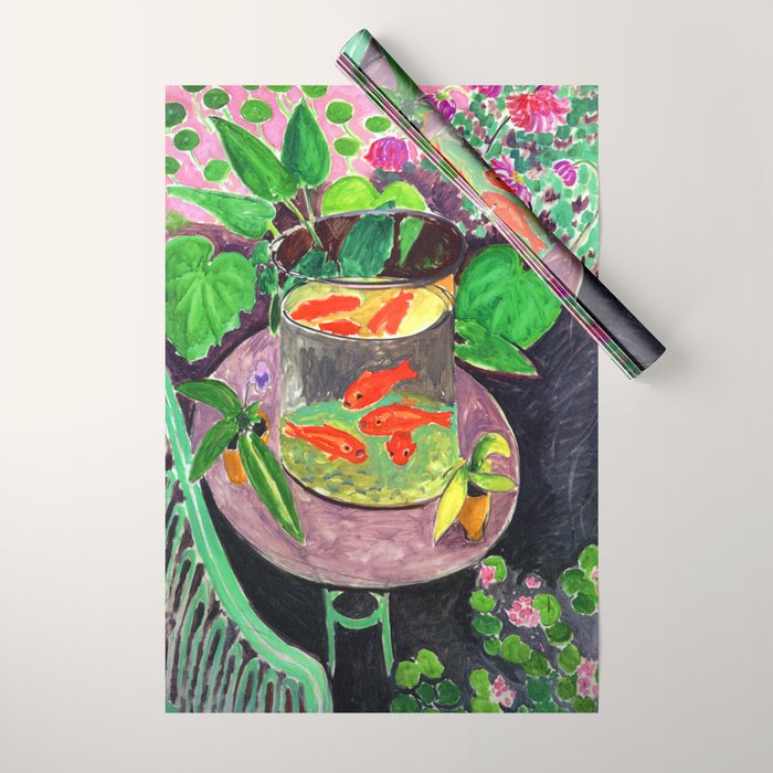 Henri Matisse Goldfish 1912 Wrapping Paper Gallery Image 1