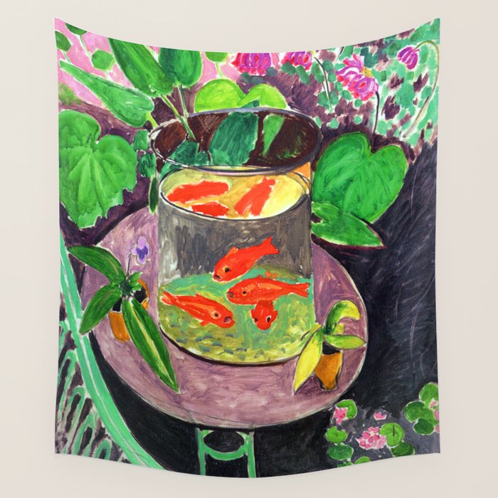 Henri Matisse Goldfish 1912 Wall Tapestry Gallery Image 1