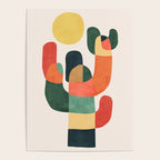 Cactus in the desert Poster Gallery Image 4