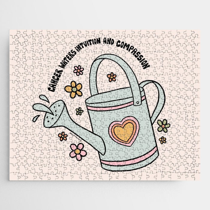 Cancer Zodiac Watering Can Jigsaw Puzzle Gallery Image 1