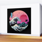 The Great Retro Wave Wall Mural Gallery Image 2