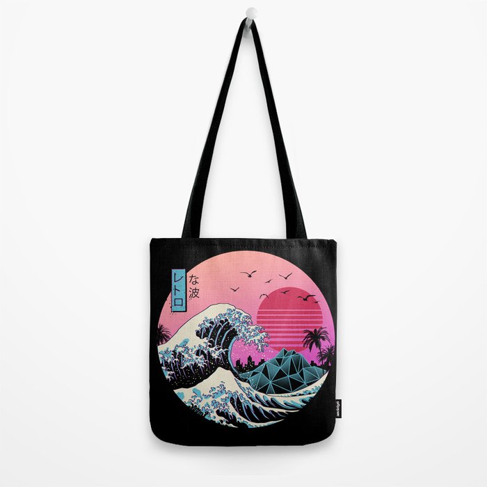The Great Retro Wave Tote Bag Gallery Image 2