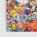 Maximalist Botanical Wall Art Floral Poster Flower Print Dopamine Decor Pink Art Japanese Painting Poster Gallery Image 3