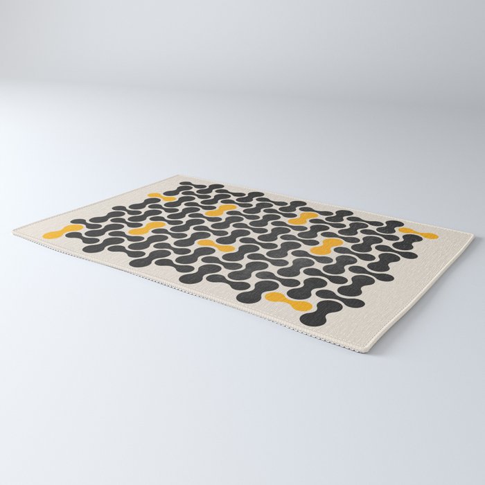 Abstract Mid-Century Pattern Rug Gallery Image 3