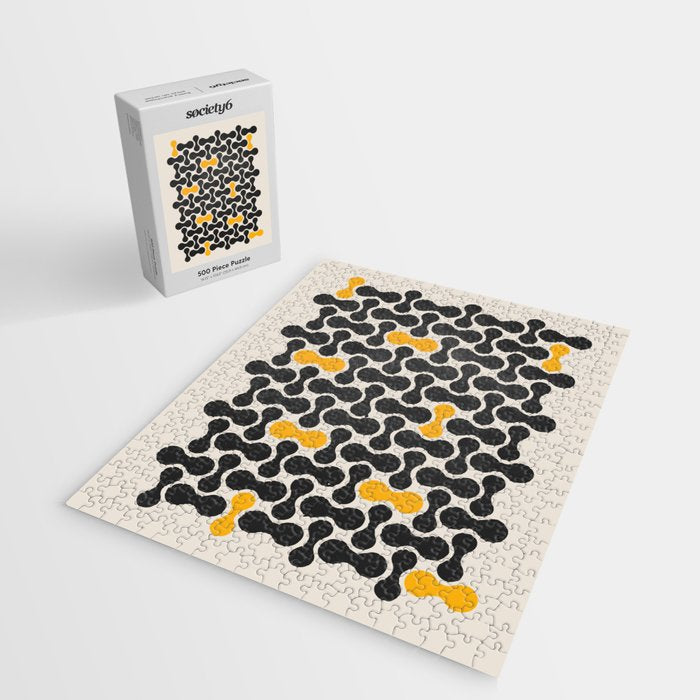 Abstract Mid-Century Pattern Jigsaw Puzzle Gallery Image 2