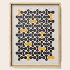 Abstract Mid-Century Pattern Serving Tray Gallery Image 1