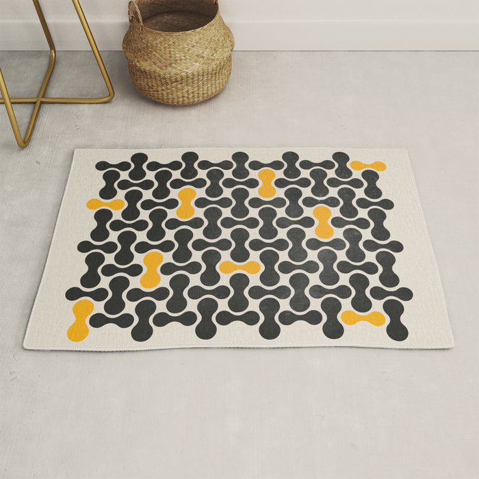 Abstract Mid-Century Pattern Rug Gallery Image 1