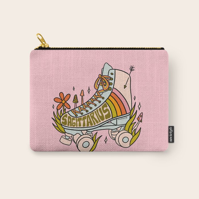 Sagittarius Roller Skate Carry All Pouch Gallery Image 1