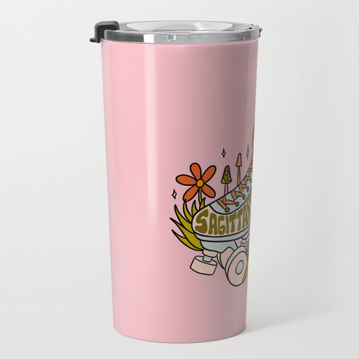Sagittarius Roller Skate Travel Mug Gallery Image 3