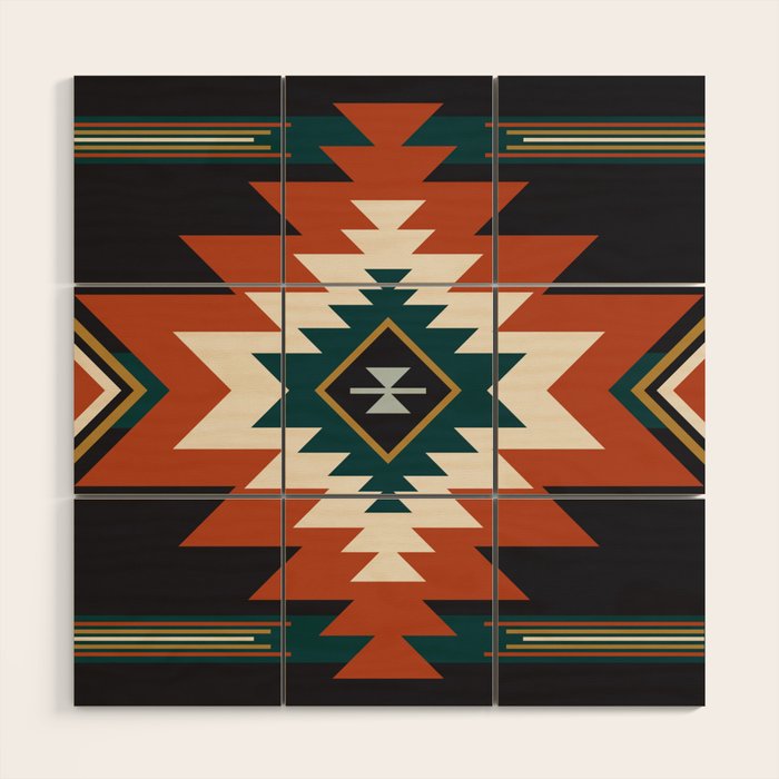 Midnight Blue Wood Wall Art Gallery Image 1