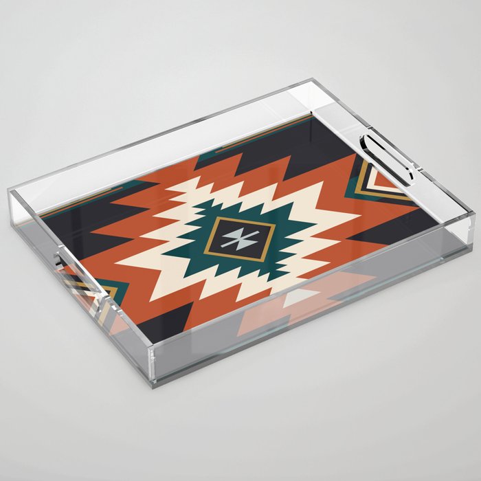 Midnight Blue Acrylic Tray Gallery Image 1