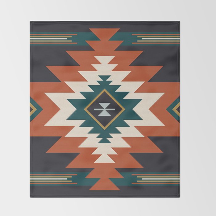 Midnight Blue Throw Blanket Gallery Image 2