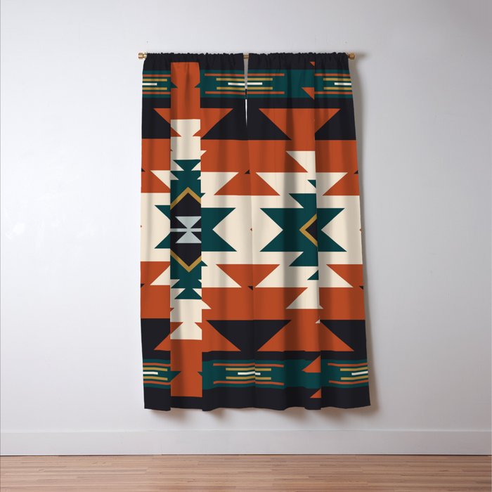 Midnight Blue Window Curtain Gallery Image 3