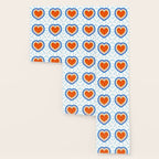 heart of love, orange Wallpaper Gallery Image 3