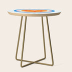 heart of love, orange Side Table Gallery Image 1