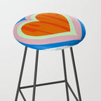 heart of love, orange Stool Gallery Image 2