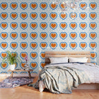heart of love, orange Wallpaper Gallery Image 3