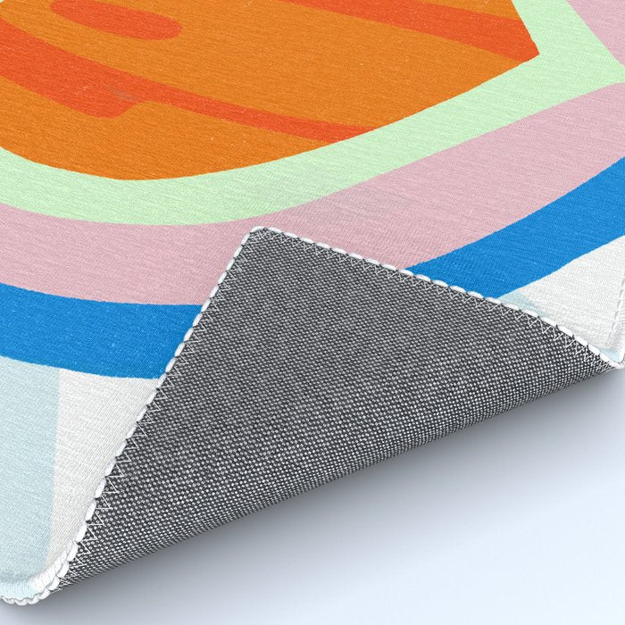 heart of love, orange Rug Gallery Image 4