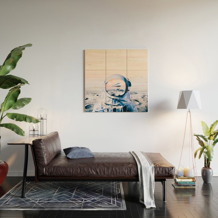 Space Voyage Wood Wall Art Gallery Image 2