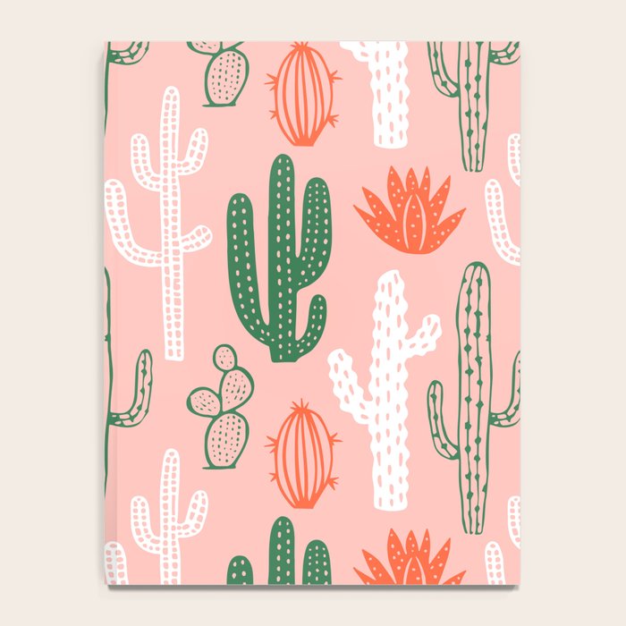 Cactus plant doodle art pattern Notebook Gallery Image 4