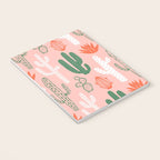 Cactus plant doodle art pattern Notebook Gallery Image 3