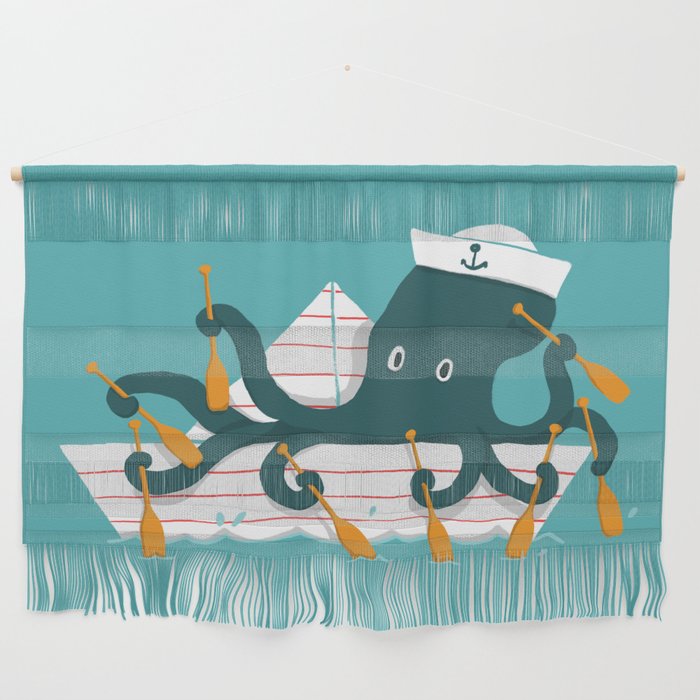 Sailor Octopus Wall Hanging Gallery Image 1