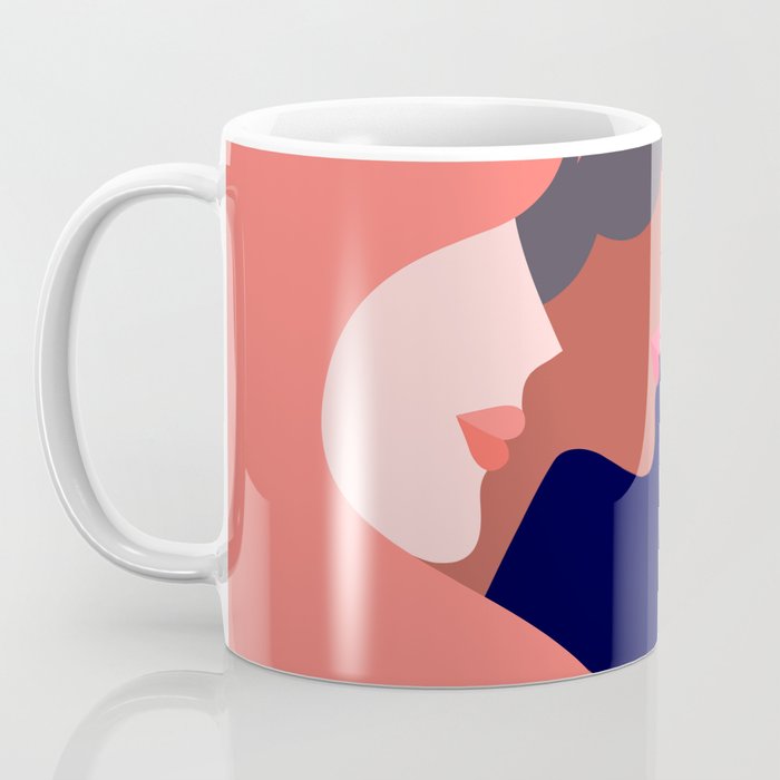 Together, we can  #girlpower Coffee Mug Gallery Image 3