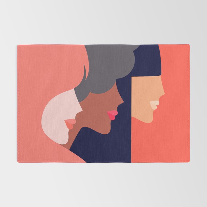 Together, we can  #girlpower Rug Gallery Image 2