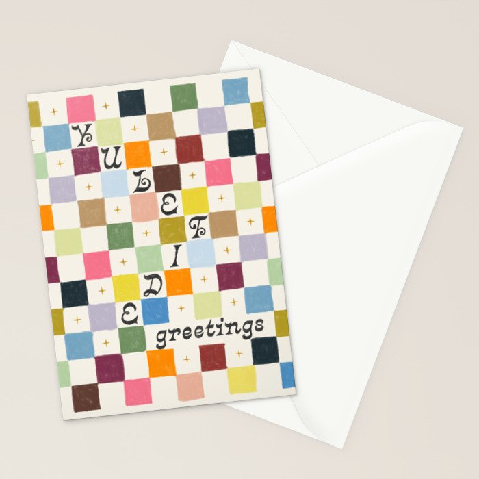 Yuletide Greetings Stationery Card Gallery Image 2