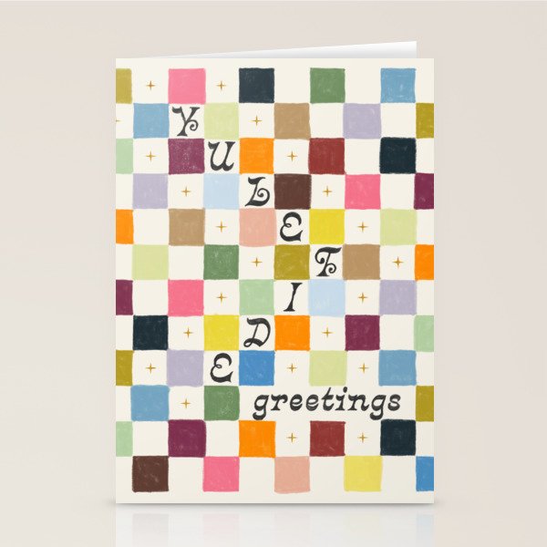 Yuletide Greetings Stationery Card Gallery Image 1