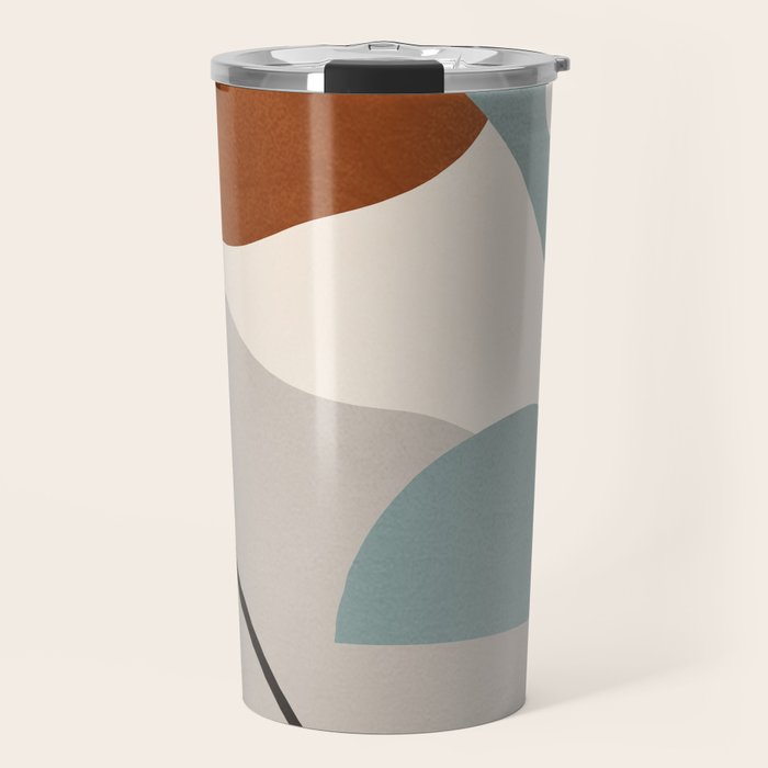 Abstract Shapes 11 Travel Mug Gallery Image 1