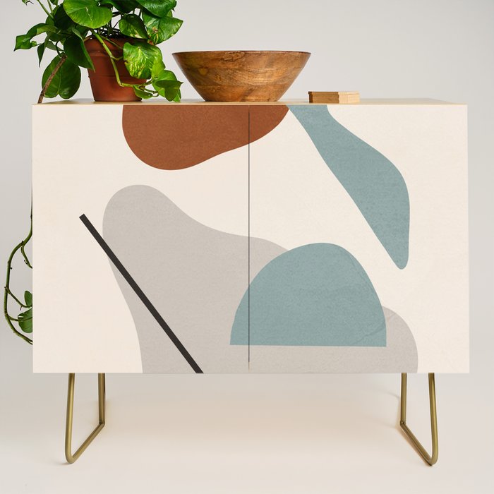 Abstract Shapes 11 Credenza Gallery Image 1
