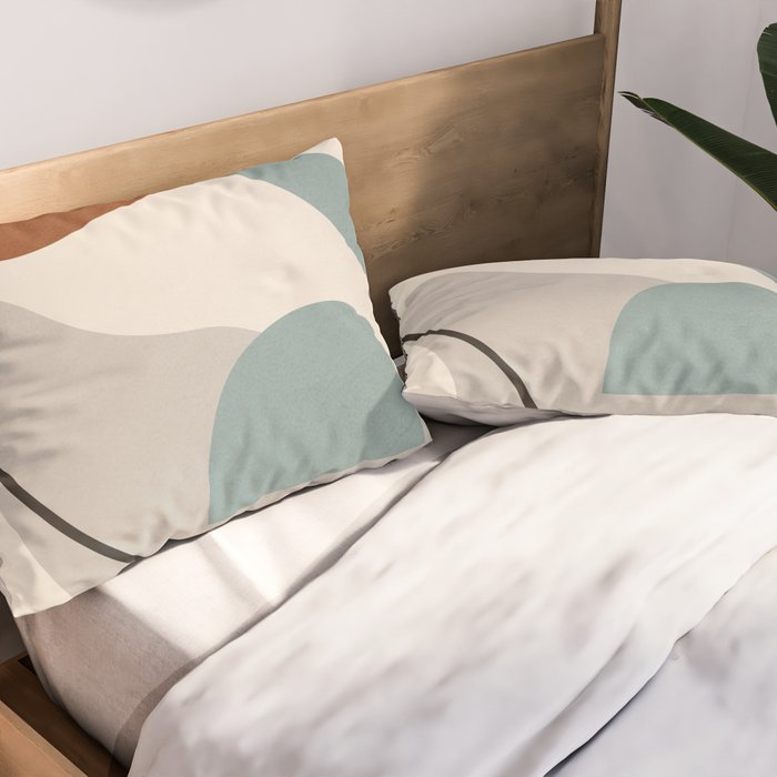 Abstract Shapes 11 Pillow Sham Gallery Image 2