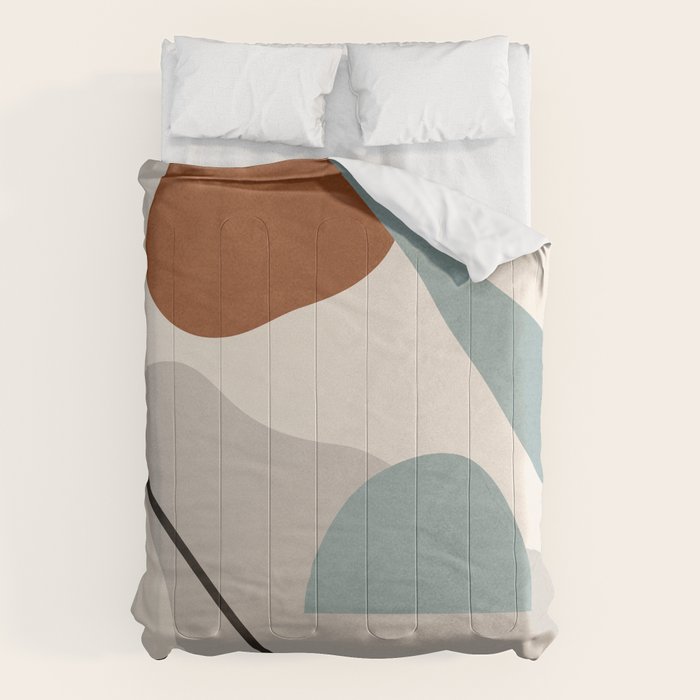 Abstract Shapes 11 Comforter Gallery Image 1