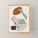 Abstract Shapes 11 Mini Art Print Gallery Image 1