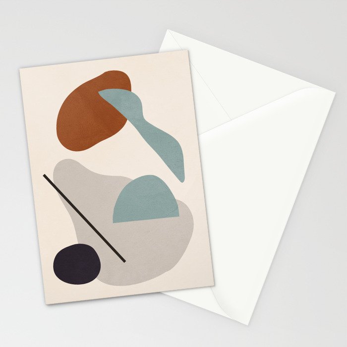 Abstract Shapes 11 Stationery Card Gallery Image 2
