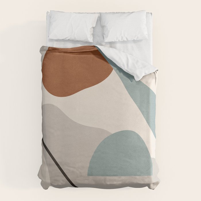 Abstract Shapes 11 Duvet Cover Gallery Image 1