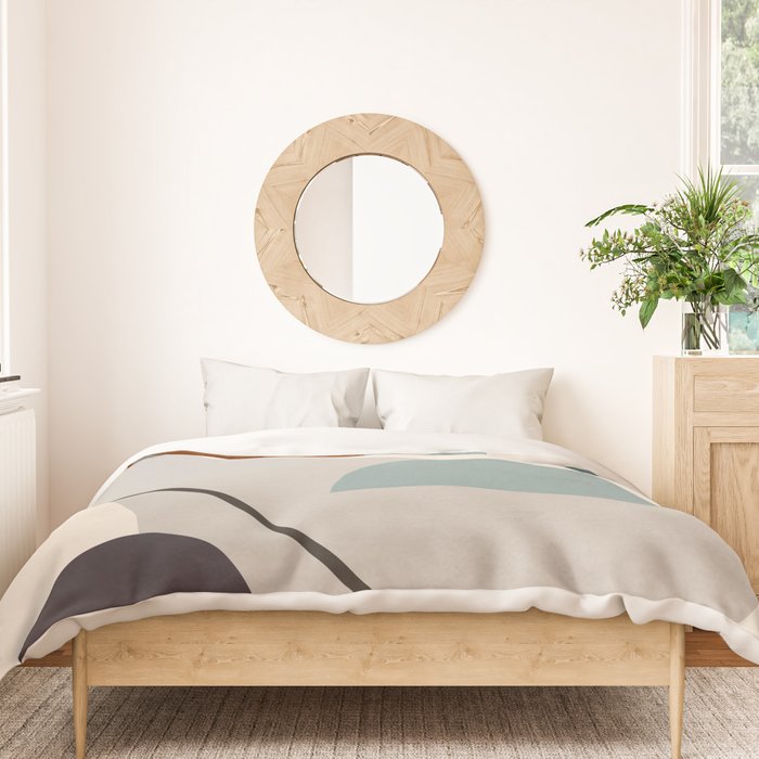 Abstract Shapes 11 Duvet Cover Gallery Image 3