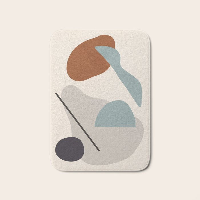 Abstract Shapes 11 Bath Mat Gallery Image 1
