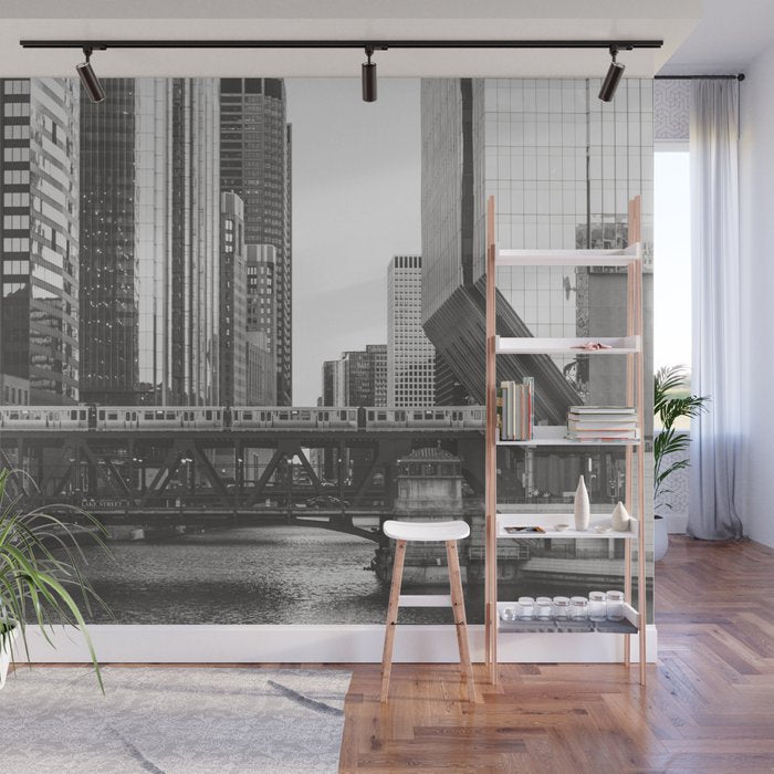 Lake Street - Chicago Photography Wall Mural