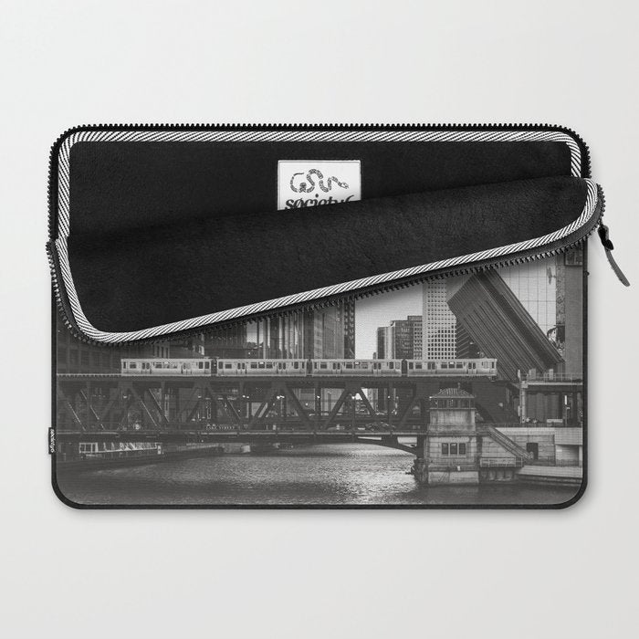 Lake Street - Chicago Photography Laptop Sleeve Gallery Image 2