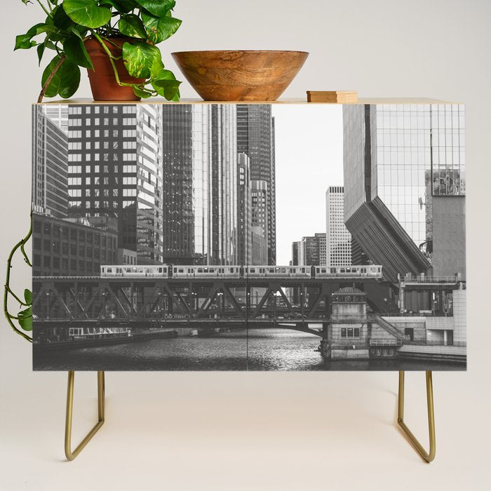 Lake Street - Chicago Photography Credenza Gallery Image 1