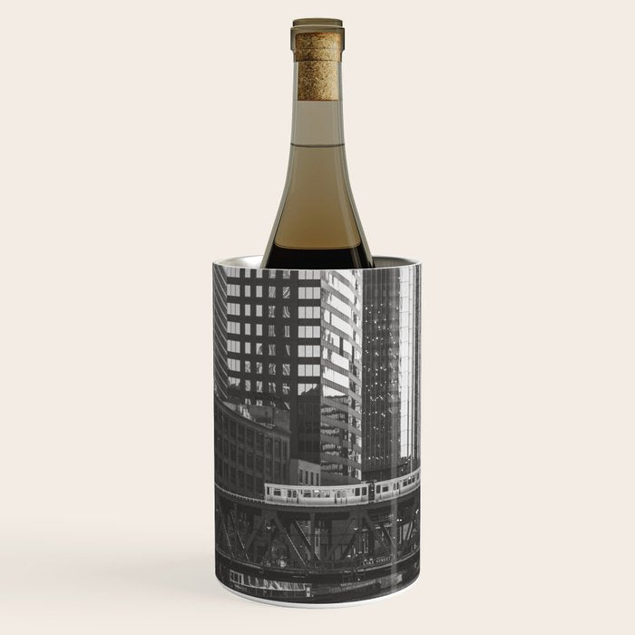 Lake Street - Chicago Photography Wine Chiller Gallery Image 2