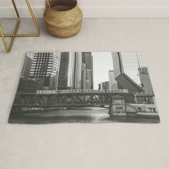 Lake Street - Chicago Photography Rug Gallery Image 1
