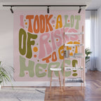 Took A Lot of Risks Wall Mural Gallery Image 1