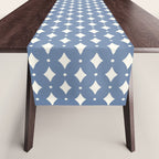 Vintage Stars V Blue Table Runner Gallery Image 1